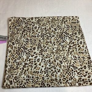 Buckle Animal Print Scarf